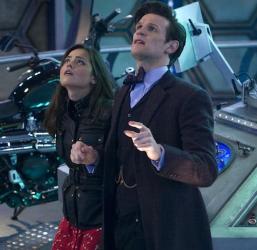 Clara and one of her Doctors